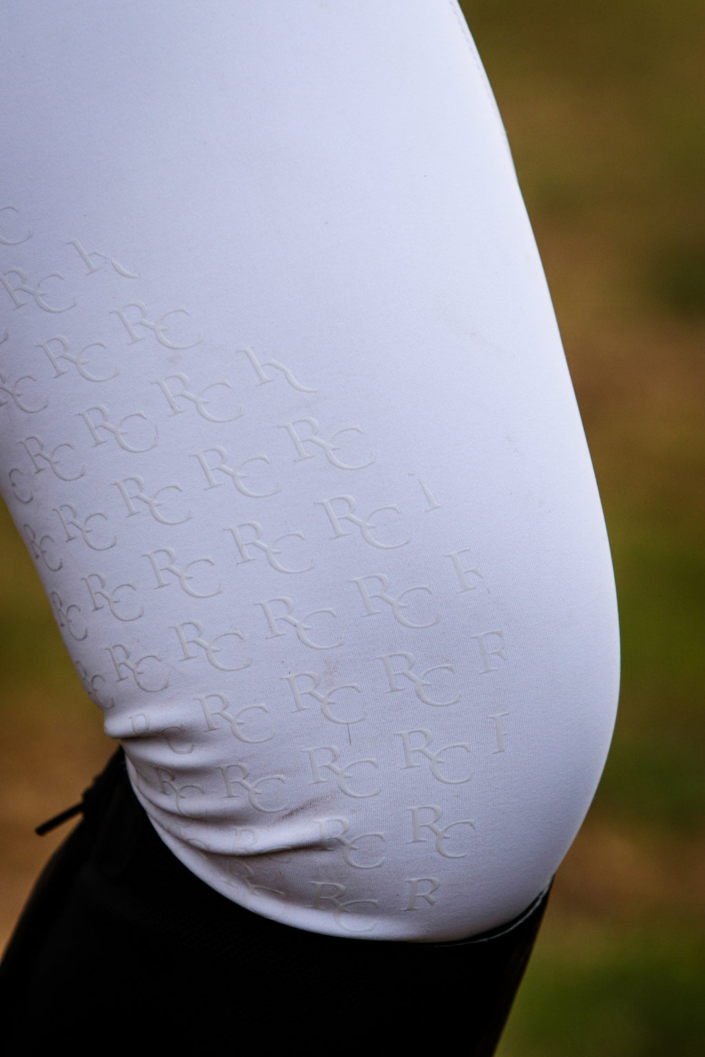 Shimmer White Breeches