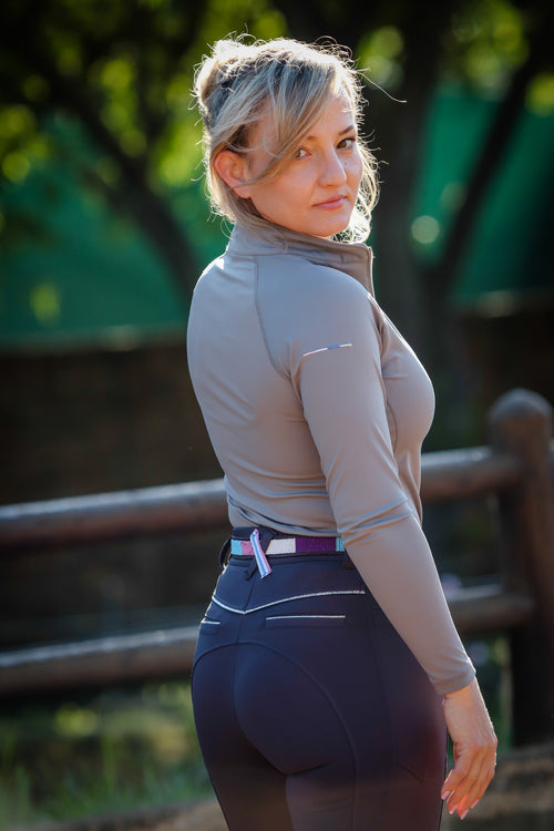 Charcoal Grey Breeches