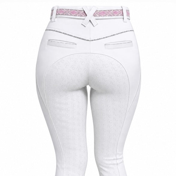 Shimmer White Breeches